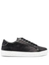 round-toe low-top sneakers